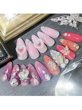 エスフィーネイルサロン ブリーユ(Esfy nailsalon Brille)/スカルプ定額デザイン(長さだし)