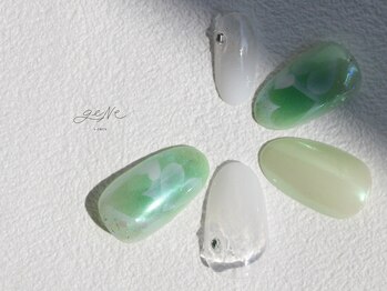 geNe 'n GRUS(ジーン アンド グルス)/4月5月HANDエアジェルアート