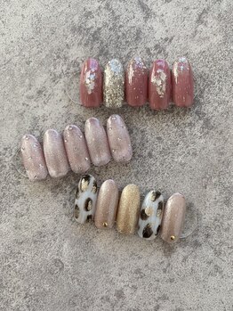 リーラ(LEELA)の写真/【一級ネイリスト在籍★】360度どこからみても美しいフォルムで理想の指先に♪ネイルが初めての方にも◎