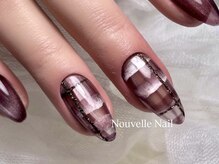 ヌーベルネイル(Nouvelle Nail)/マグネットチェック