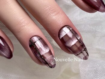 ヌーベルネイル(Nouvelle Nail)/マグネットチェック