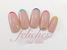 フェリーチェスト(felichest)/先端カラーLine ￥6,900