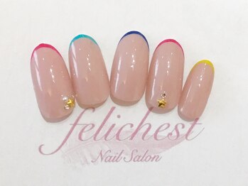 フェリーチェスト(felichest)/先端カラーLine ￥6,900