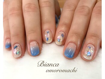 ビアンカ 沖縄おもろまち店(Bianca)/カラグラ♪シェルネイル♪
