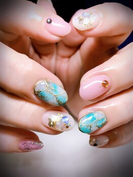 ネイルステーション ブルー(Nail Station BLUE)/