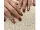 秋色ニュアンスネイル