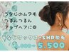 レディース【うなじワックス+SHR光脱毛セット】　6,000→5,500