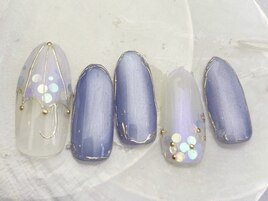 梅雨ネイル¥7980