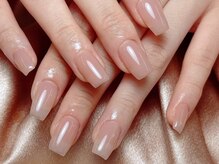 シーアンドビーネイル(C&B Nail)/チップ長さだしワンカラー