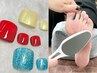 【FOOT】自分で落とせるペディキュア+かかとつるふわ足裏角質甘皮ケア