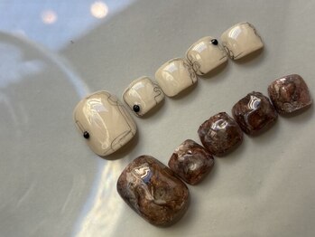 カーロ(at.caroz)の写真/［フットバス付き☆フットジェルオフ＋足裏角質ケア20分に美肌パックセットクーポンでお得に♪］