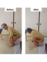 Re:ひざケア/１回での改善（軽度バージョン）