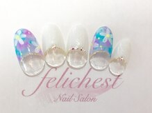 フェリーチェスト(felichest)/お花柄 ゴールドプラン￥6,900