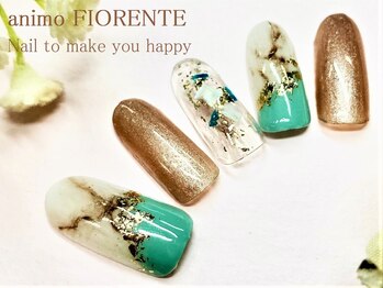 アニモ フィオレンテ せんげん台西口店(animo FIORENTE)/【定額ネイル】¥7980