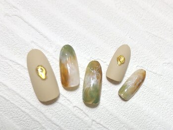 ビーケア 自由が丘店(B.care)/秋冬ネイル¥6480