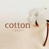 コトン(cotton)のお店ロゴ