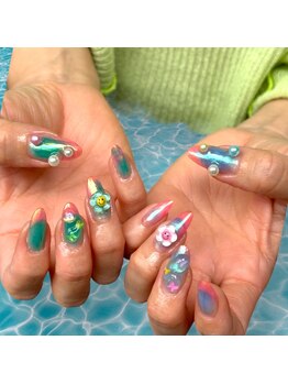 アヤネイルズ アンド アイラッシュ 綱島店(AYA NAILZ.&Eyelash)/100mins