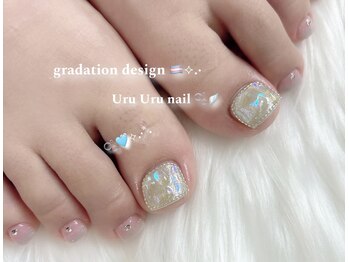 シエル(Ciel)/うるうるフットネイル