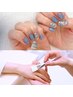 ★極上フルコース★ひじケア付★シンプルアート《ウォーターケア》¥9000