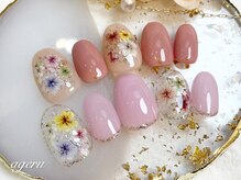 アゲル ネイルアンドアイラッシュ(ageru &nbsp;Nail&EyeLush】)/定額コース8800円/パラジェル☆