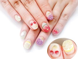 ジェルアート付け放題☆フルーツ