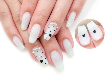 ネイルコレクション ピンク(Nail Collection Pink)/シンプル定額★ドット