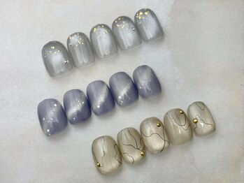 アトリエクラシック JR茨木駅前店(atelier classic)/うる艶マグネットネイルデザイン