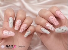 ネイリックス アヴェニール(NAILX avenir)/可愛いクロムネイル