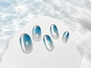 【定額】シアーブルーネイル