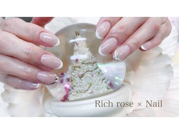 ネイルサロン リッチ ローズ(Nail salon Rich rose)/バーチャルフレンチ