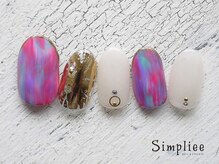 シンプリー ネイルアンドアイラッシュ 祖師谷大蔵店(Simpliee Nail&Eyelash)/定額ネイル　