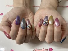 ネイルサロン アンジェリカ(Angelica)/No.56 スターギャラクシーネイル