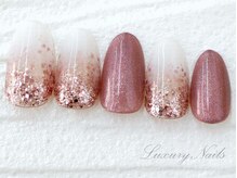 ラグジュアリーネイルズ オオミヤ(Luxury Nails Omiya)/キラキラ*大人カラー