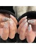 -HANDジェルネイル-　180min デザインアートコース ¥13500