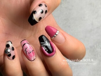 ソラ(SOLA.)/ドット×カジュアルフレンチ