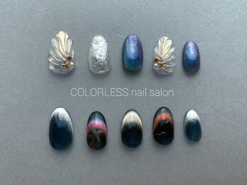 カラーレス(COLORLESS)/8月new design☆デザインコース