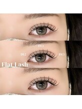 シーズ ラッシュ 新宿店(She's lash)/束感 フラットラッシュ120本