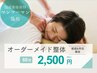 【平日限定】オーダーメイド整体コース 60分 ￥6000→￥2500