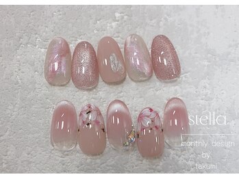 ステラ(stella)/3月マンスリーデザイン♪