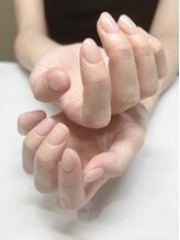 透灯(TOUTOU)/クリアネイル