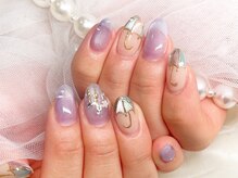 ジョアアンジェ 京橋店(joieange)/梅雨ネイル マグネット ぷっくり