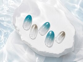 【定額】夏色グラデネイル