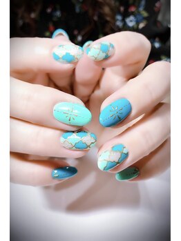 ネイルステーション ブルー(Nail Station BLUE)/