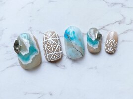 夏ニュアンスネイル　8800円