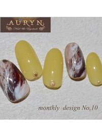 11月限定monthly  design No,10