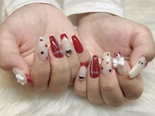 モカ 心斎橋(moca by Lee)/ボルドーネイル