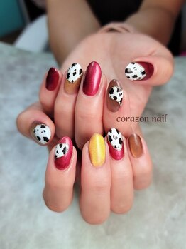 コラソンネイル(corazon nail)/HAND90分コース☆ダルメシアン
