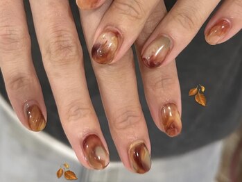 こゆび/秋のブラウン