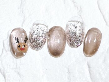 ビューティーネイルサロン クリアーズ(Clears)の写真/【ハイクオリティ且つ丁寧な技術でファン多数】シンプルな中にもセンスがキラリと光る絶妙オフィスネイル♪