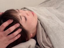 ２０分のヘッドスパで幸せホルモンが脳から出るよ。